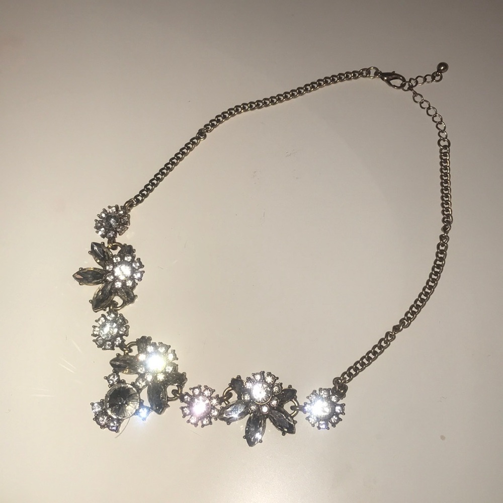 silver necklace
